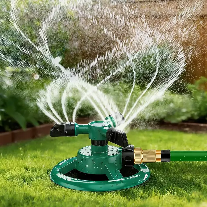 360 ° Système d'irrigation de jardin à arroseur rotatif