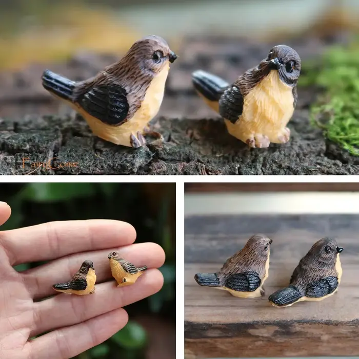 Figurines de fées de jardin miniatures en résine, mini-statues de fées, décorations et accessoires p