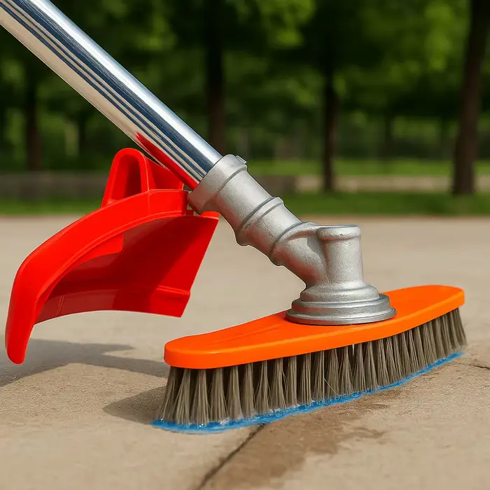 Brosse de nettoyage pour tondeuse à gazon