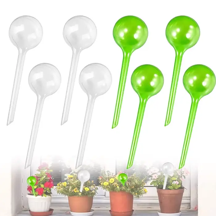 Ampoules d'arrosage automatique des plantes, bidon d'eau en plastique IkGarden, dispositif de plante