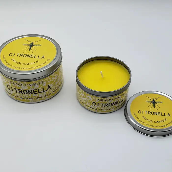 Bougie à citronnelle, bougies décoratives d'extérieur pour Patio
