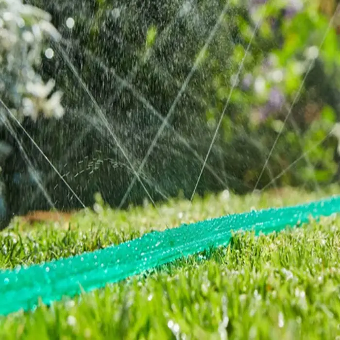 Tuyau de pulvérisation fin avec tuyau d'infiltration de pelouse de jardin, Irrigation de pelouse de 