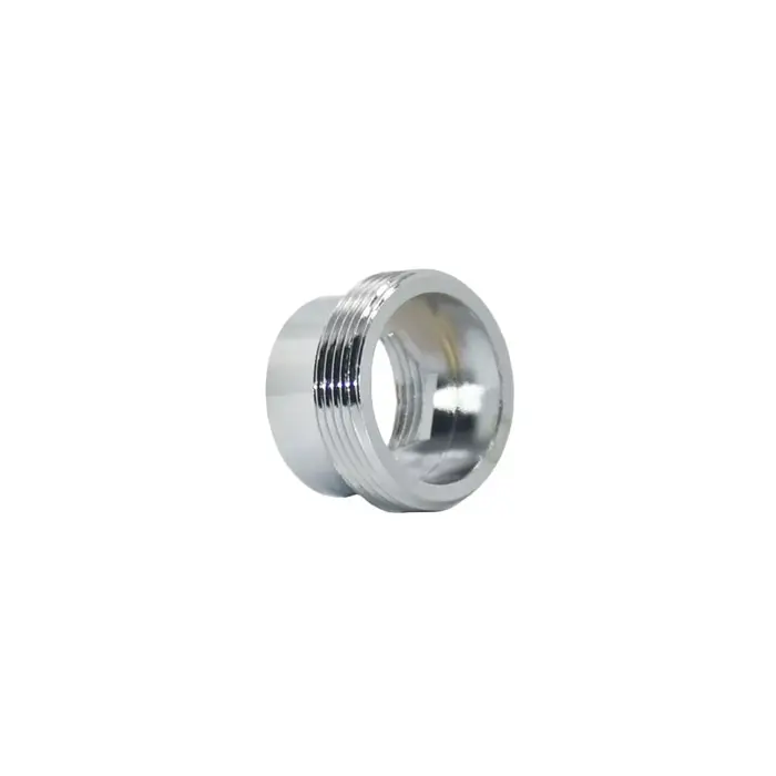 Coupleur de robinet d'eau en laiton M22 à M16 M18 M20 M24 M28, connecteur fileté, raccords argentés
