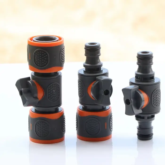 Adaptateur de tuyau de robinet à tournant sphérique de 16mm, connecteur rapide, extension de Joint d