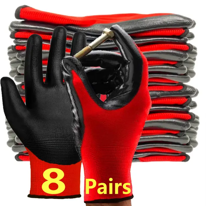 Gants de jardinage ergonomiques effet seconde peau, avec protection du pouce et de la paume, multico