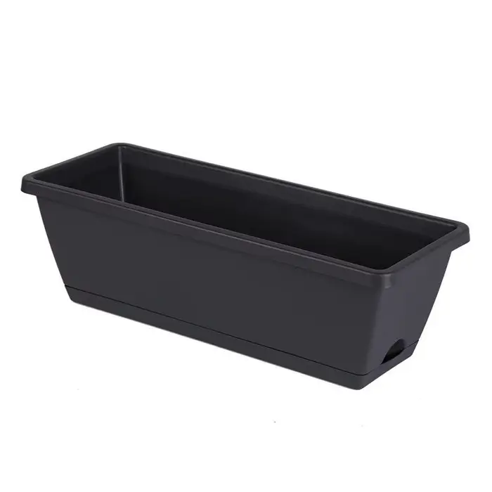 Pot de culture de légumes d'intérieur avec trou de drainage au fond et corde absorbante, pot pour se