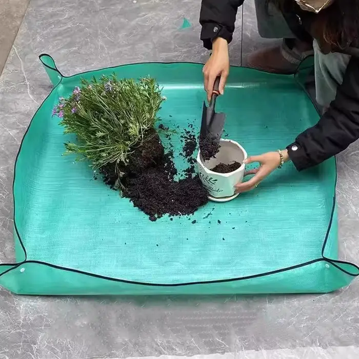 Tapis de transplantation pour pots de fleurs 50x50cm