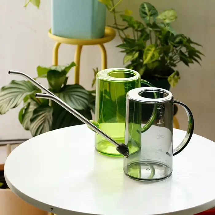 Arrosoir de jardinage avec poignées de grande capacité, bouilloire d'arrosage amovible, acier inoxyd
