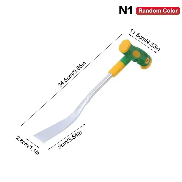 Pelle à ail en acier inoxydable, outil de jardinage pour la plantation et le creusement de fleurs, l