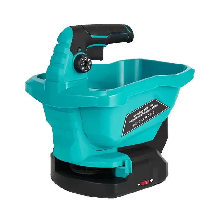 Épandeur d'engrais électrique multi-vitesse sans fil, Machine à semis multi-angle réglable, outils é