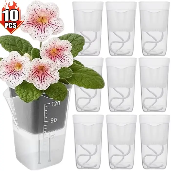 Petits pots auto-arrosants pour plantes d'intérieur