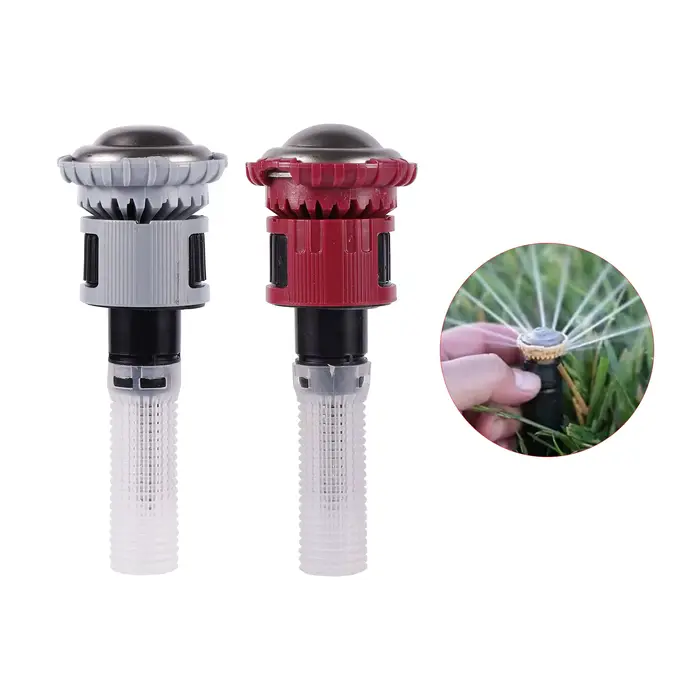 Arroseur réglable Pop-Up à filetage interne 360 ", arroseur à Dispersion de jardin et de pelouse à f