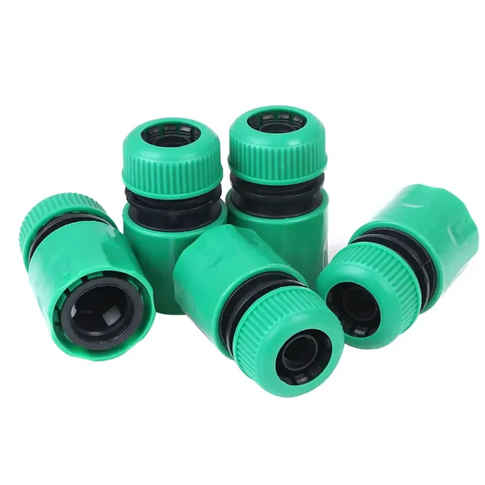 Connecteur d'accouplement de Joint de tuyau 1/2 ", 5 pièces, pour connecteur d'eau d'irrigation de j