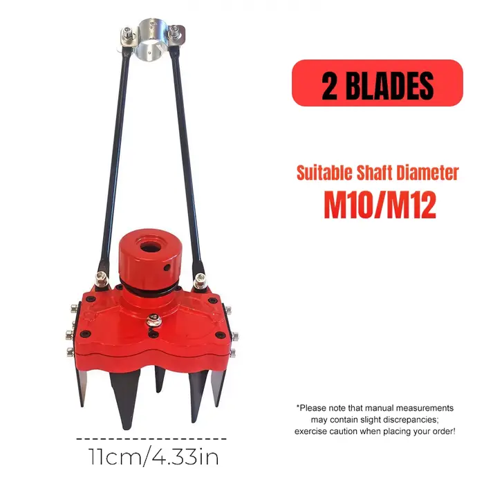 Motoculteur rotatif pour désherbage, outil de désherbage pour jardin, accessoire de désherbage pour 