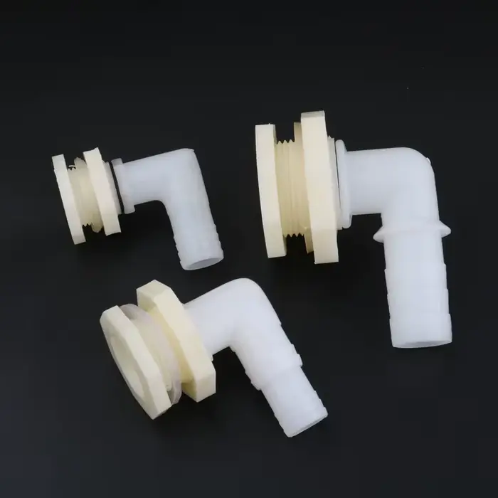 Connecteur de couplage de Drainage coudé à 90 degrés, 1/2 "3/4" à 20/25mm, adaptateurs de vidange d'