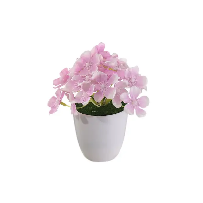 Simulation artificielle de fleur en soie