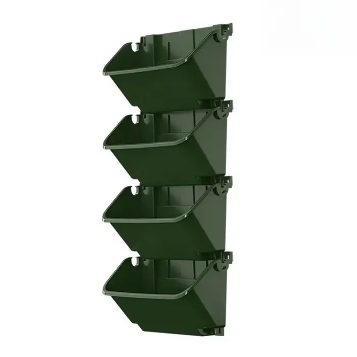 Pots de fleurs externes pour balcon, Pot de fleurs mural suspendu de luxe, bonsaï Morden, hydroponiq