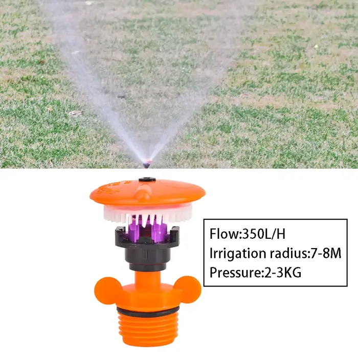 Buses d'arrosage à Jet rotatives à 360 degrés, filetage mâle 1/2 ", arroseurs d'irrigation pour jard