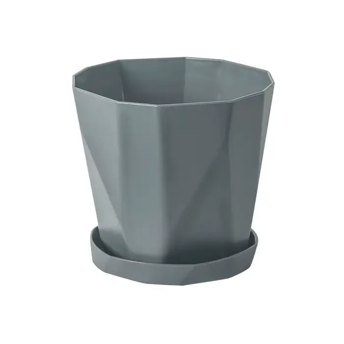 Pot de plante hydroponique avec poignée, jardinière auto-arrosante durable, pot de fleur paresseux, 