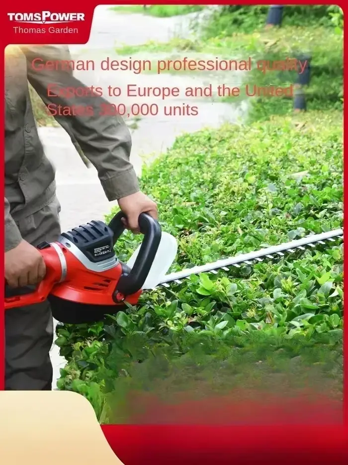 Taille-haie filaire Thomas Europe 220 V avec lame double action de 22 pouces et poignée ergonomique