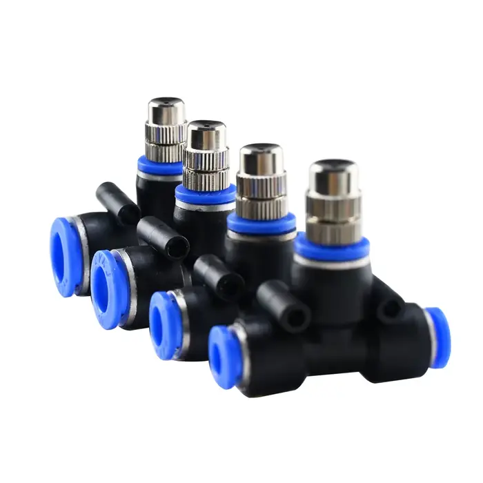 Kits d'atomisation de pulvérisateur en cuivre réglables, buses de 6 à 12MM de diamètre extérieur + c