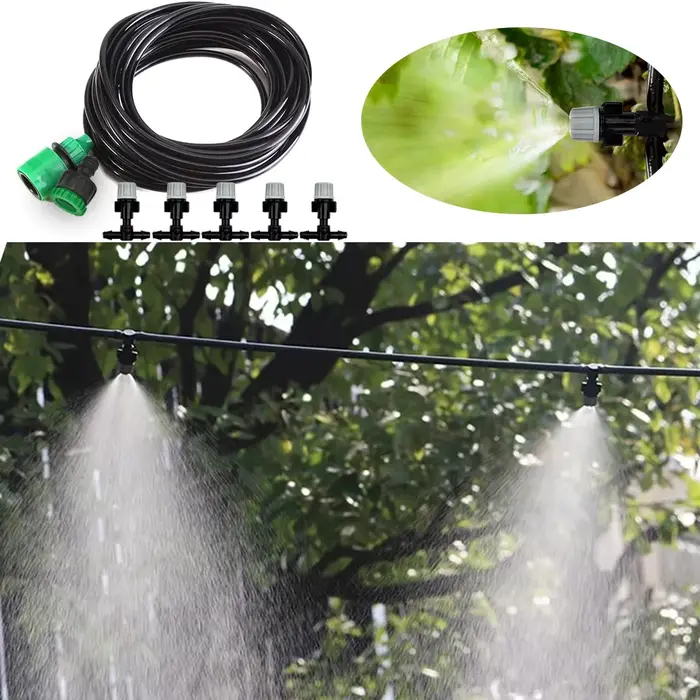 Système de pulvérisation agricole pour jardin, nouveau système d'irrigation, 10 mètres, 10 buses de 