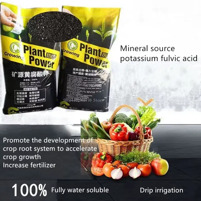 NapSource-Fulvate soluble dans l'eau pour le nettoyage du sol, navigateur pour plantes, 500g