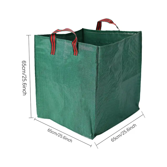 Sac poubelle de jardin carré robuste