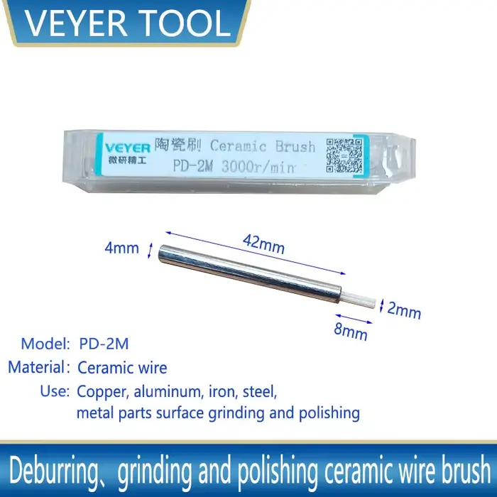 【Livraison Gratuite】Outil de débavurage, brosses de polissage CNC, brosse de meulage pour perceuse é