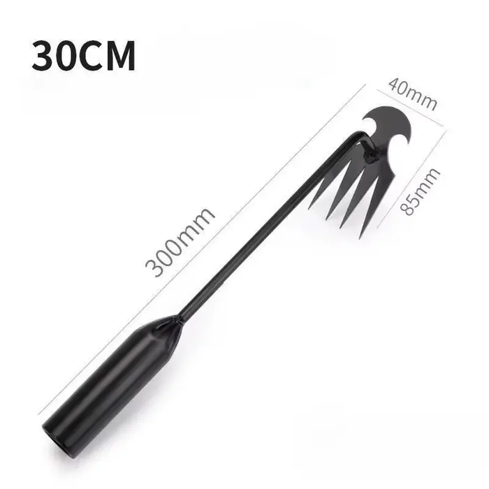 Râteau de désherbage à quatre dents, machine manuelle de désherbage pour jardins - Outils de désherb