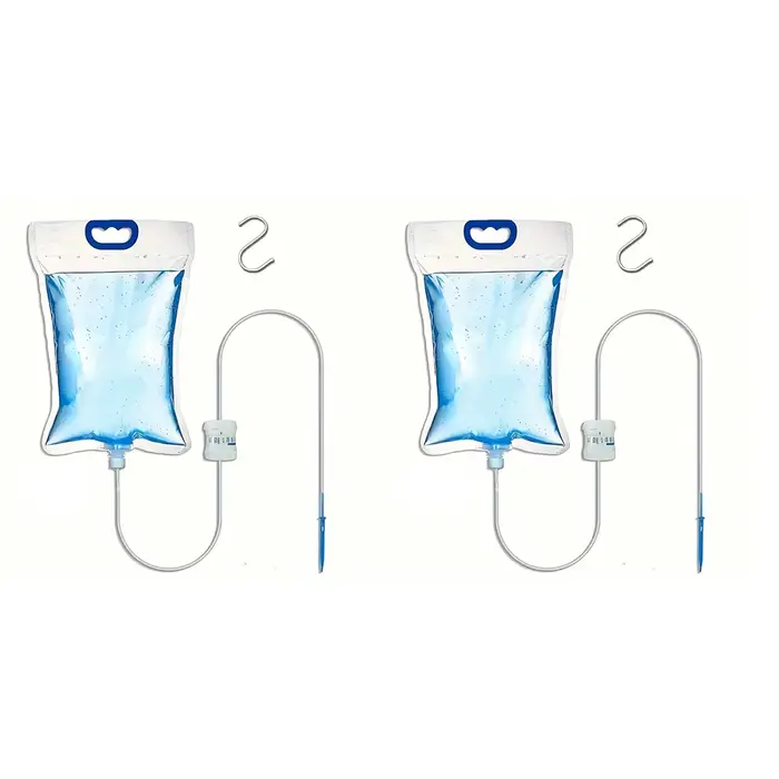 2 sacs d'arrosage entièrement automatiques de 5,2 L, sacs d'arrosage réutilisables pour plantes d'in