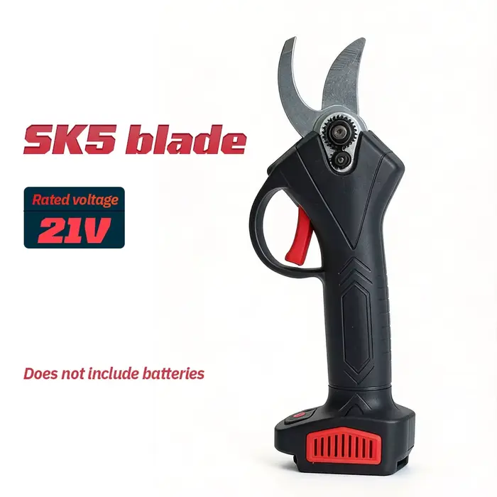Sécateur électrique sans fil 21V, moteur sans balais, outil de jardinage professionnel pour la coupe