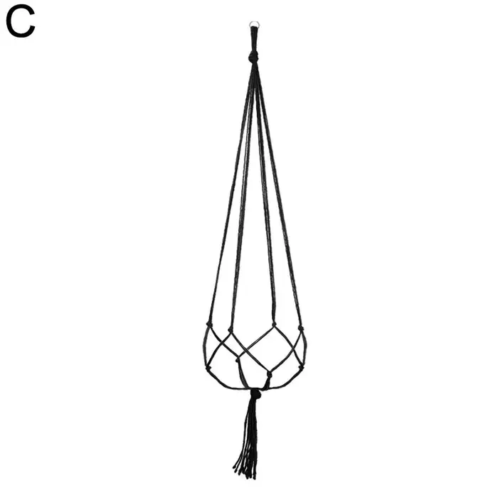 Corde tressée en macramé bricolage, conflicbasket, pot de fleur, paille, filet, cintre, support de j