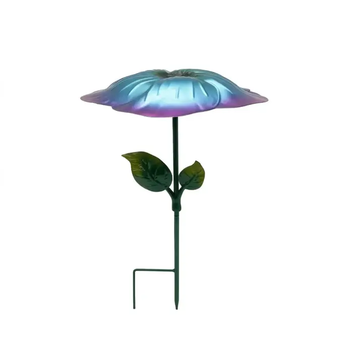 Parasol de jardin en forme de fleur, protection UV, résistant aux intempéries, couverture anti-rouil