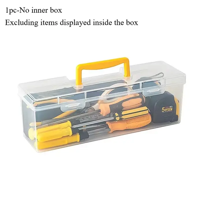 Ensemble de boîtes de rangement pour outils, 1/7 pièces, organisateur d'outils multi-compartiments, 