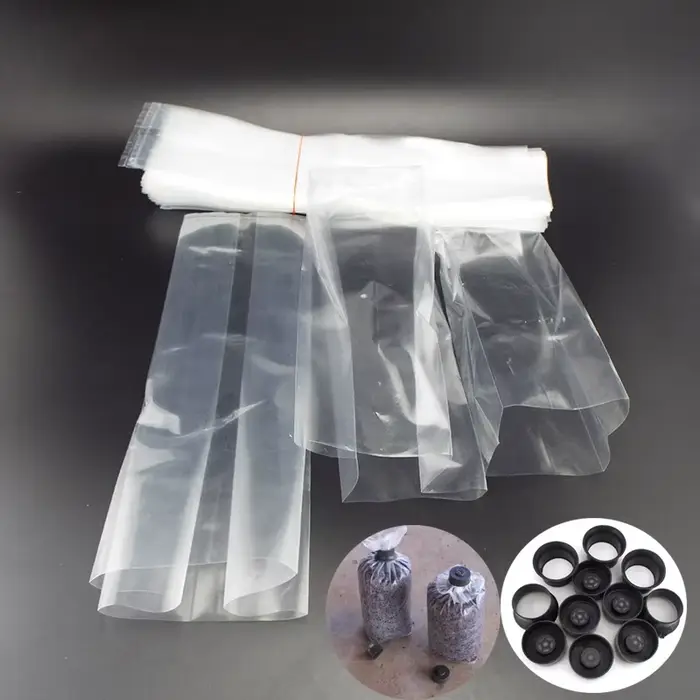 Sac de culture de champignons en PVC, pots de plantation de culture, planteur de culture d'anneaux, 