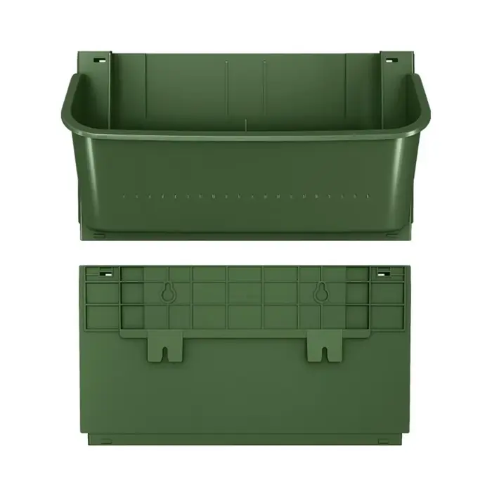 Pot de fleur en plastique durable pour bonsaï, jardinière murale, succulente, bureau à domicile