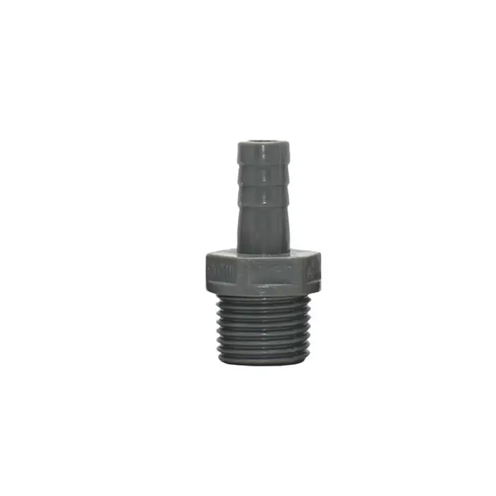 Connecteur de tuyau d'arrosage en PVC, ID 20mm, filetage 1/2 à 8mm, 10mm, 12mm, 16mm, raccord de cou