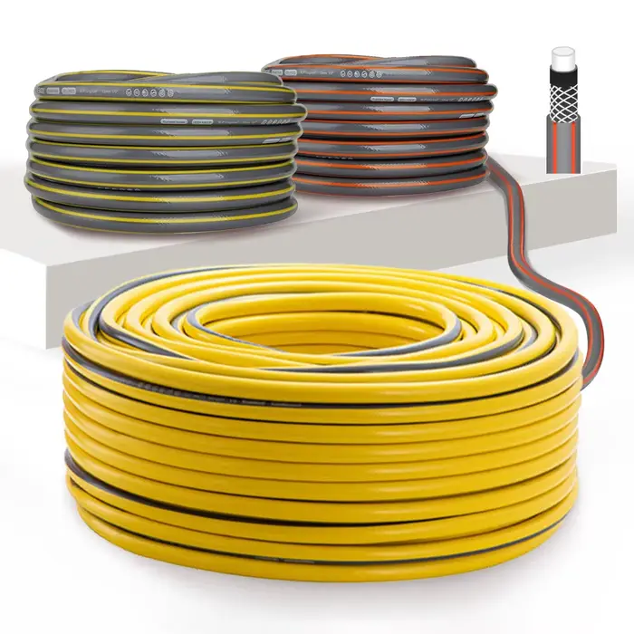 Tuyau d'arrosage en PVC 1/2 pouces, colle à trois couches, écologique, résistant à la chaleur, Durab