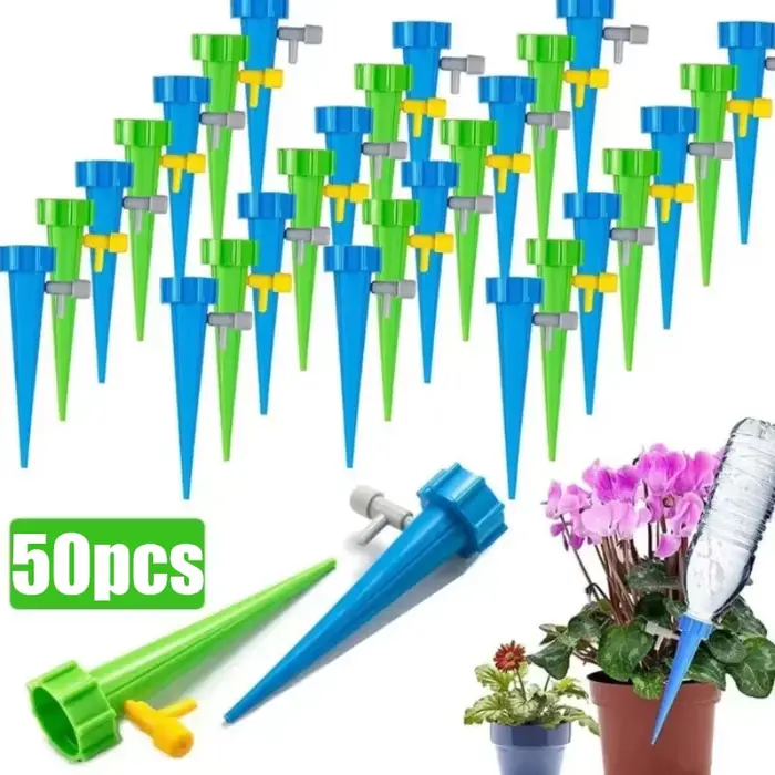 Système d'arrosage automatique d'irrigation goutte-à-goutte pour plantes, Kits de pointes, jardinièr