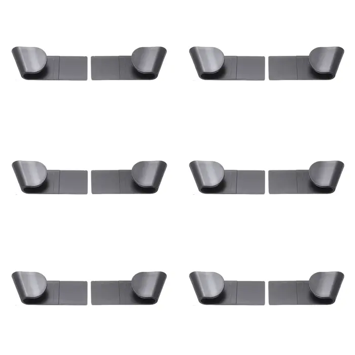 3 paires de supports de couvercle de Pot, support mural suspendu pour couvercle de casserole, suppor