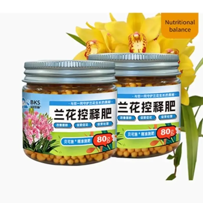 80g/200g Engrais à libération contrôlée spécifique aux orchidées : formule à libération lente pour d