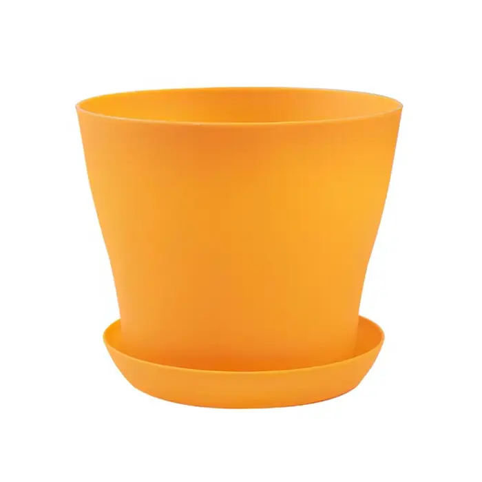 Pot de fleur couleur bonbon avec plateau, balcons, plantation de fleurs en Pot, Pots de plantes succ