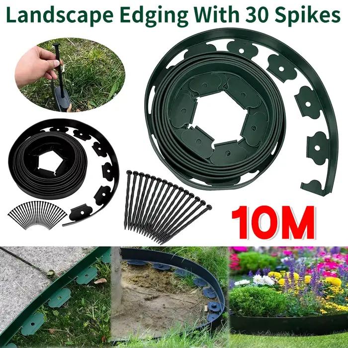 Barrière de jardin fixe de 10M