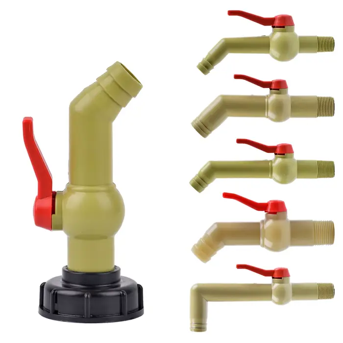 Filtre-presse de robinet de réservoir de jardin S60X6 IBC adaptateur de boîte à eau allonger la vann
