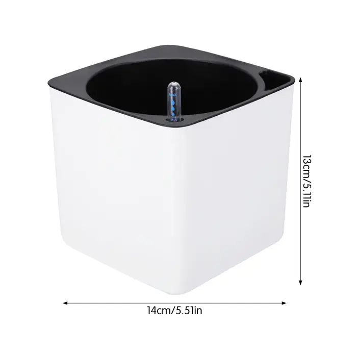 Pot de fleurs paresseux de 3 tailles, plante verte, Pot de fleur auto-arrosage, absorption automatiq