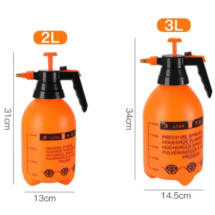Pulvérisateur à pression pompé 2L/3L, pompe à Compression d'air, pulvérisateur à pression manuel, ar