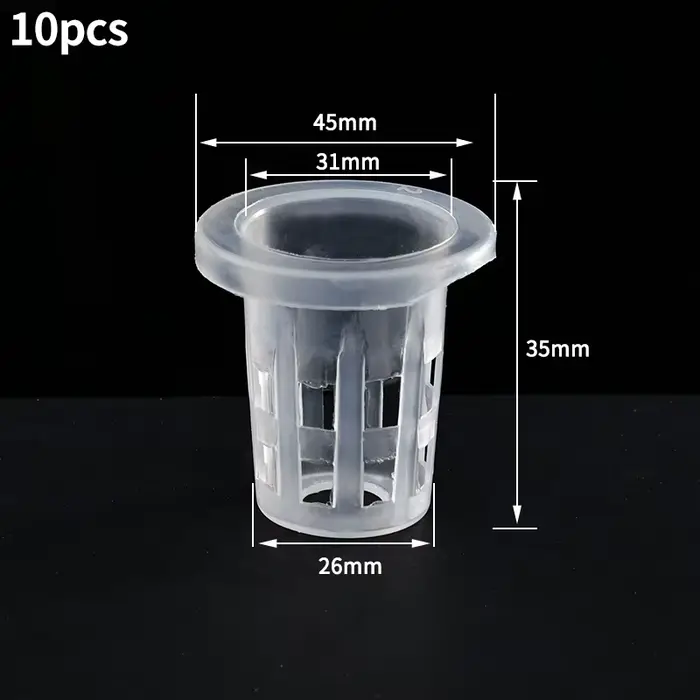 Pot de fleurs auto-arrosant à double couche pour plantes, pots de pépinière à absorption automatique