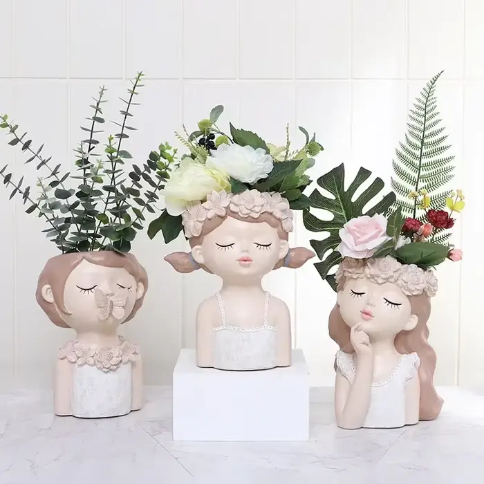 Jardinière d'ornements d'art européen