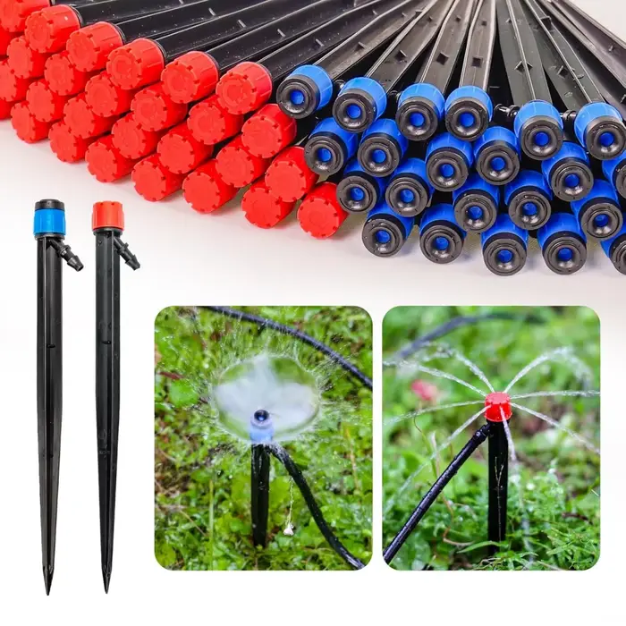 Paquet de 60 émetteurs d'irrigation goutte à goutte pulvérisations pour tube d'irrigation goutte à g